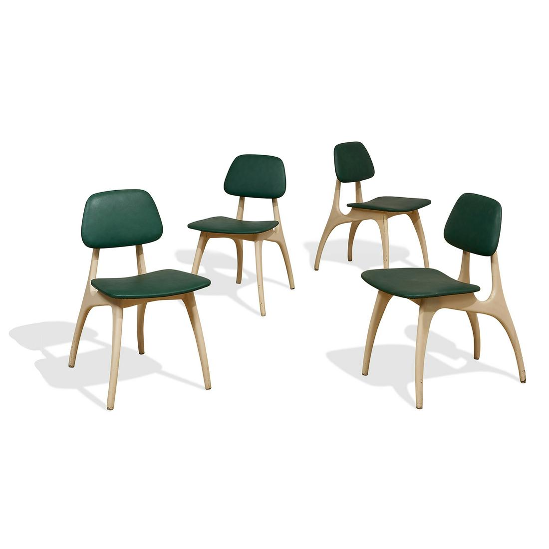 American Modern dining chairs, four (1 of 1)