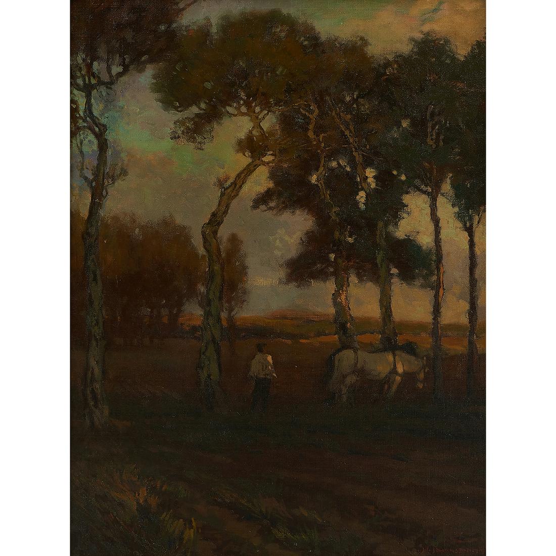 John Christen Johansen, End of the Day, 1903 (1 of 2)