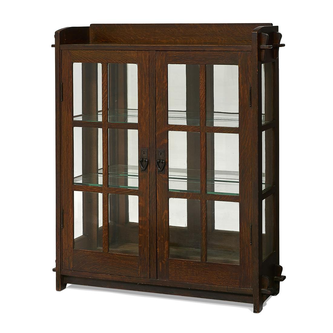 Gustav Stickley china cabinet (1 of 1)