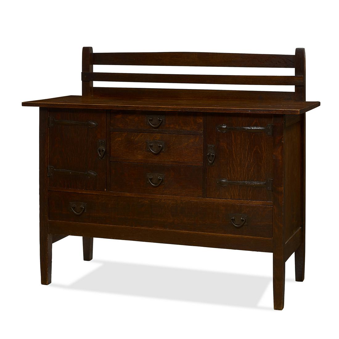 Gustav Stickley sideboard, #814 1/2 (1 of 1)