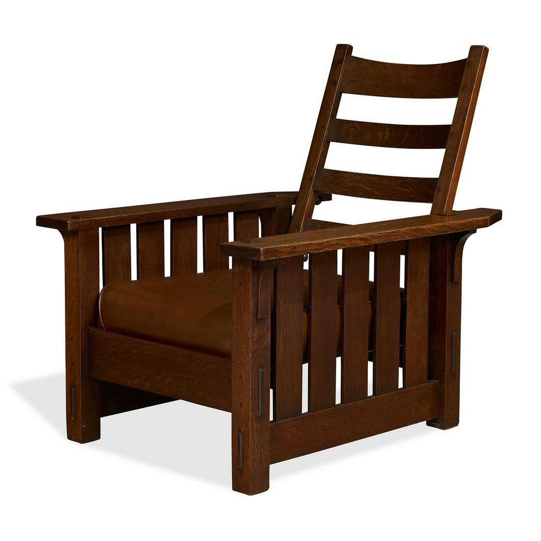Gustav Stickley Morris chair, #332 (1 of 2)