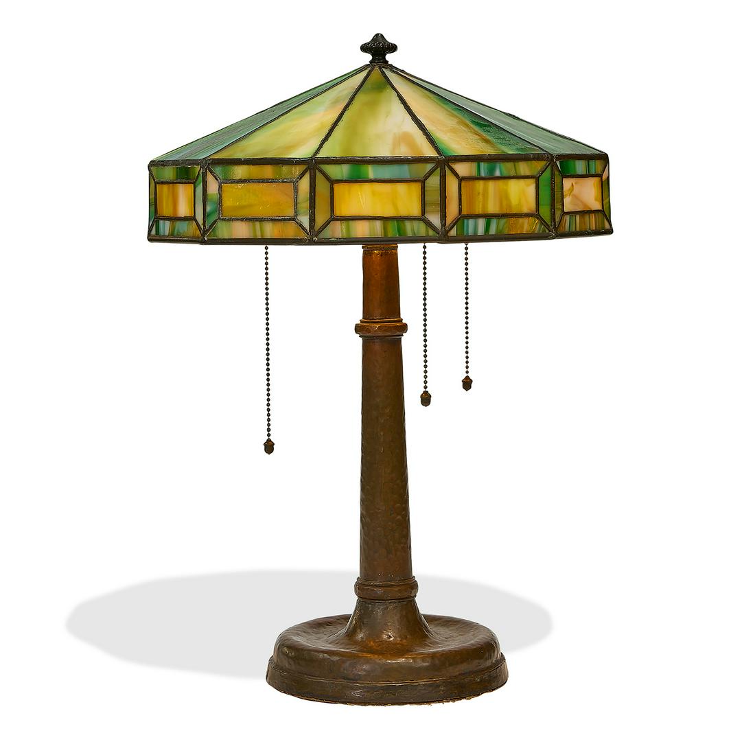 American Arts & Crafts table lamp (1 of 3)