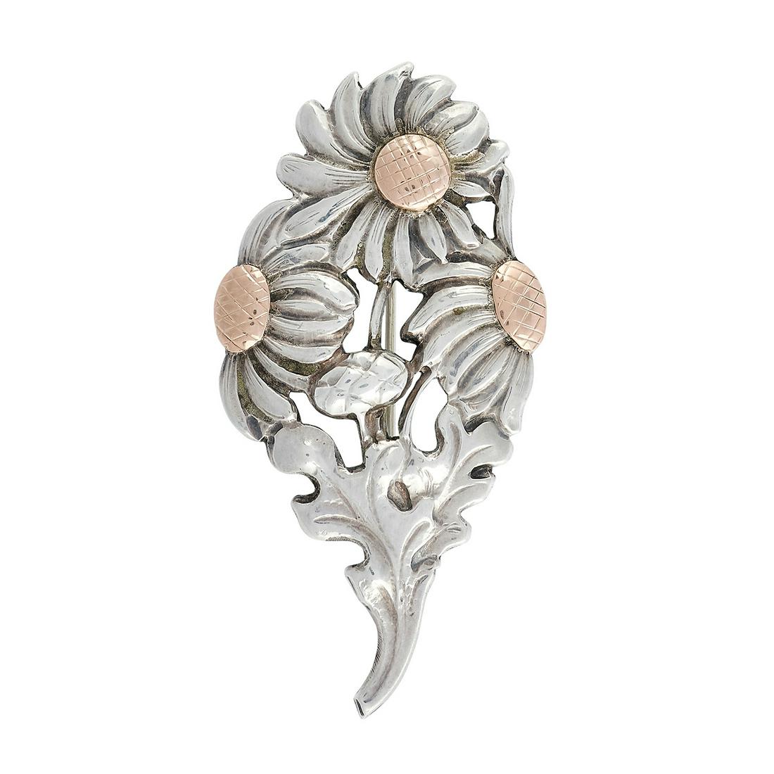 The Kalo Shop Daisy brooch, #225 (1 of 2)