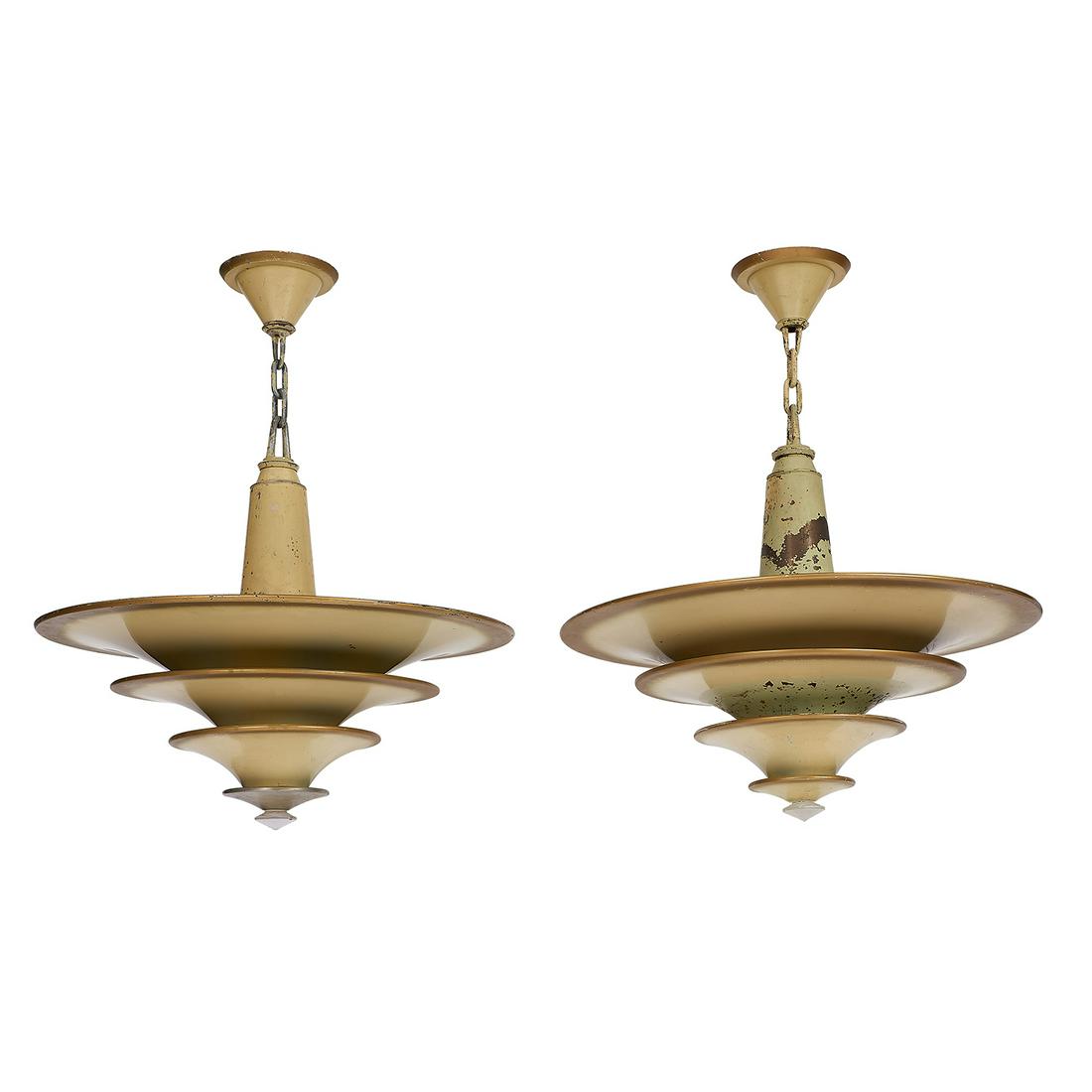 Leroy Doane for The Miller Co. Pagoda lamps, pair (1 of 1)
