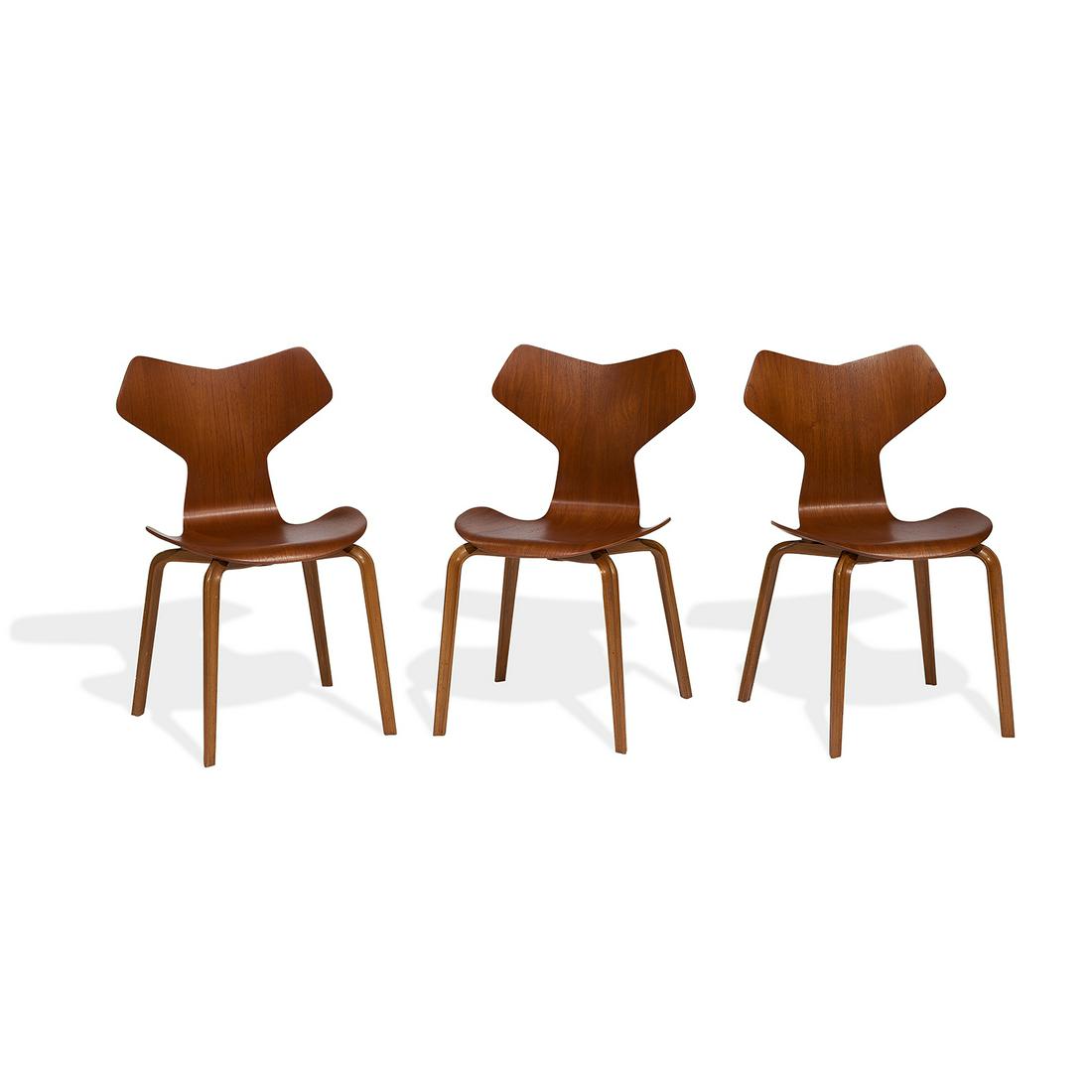 Arne Jacobsen for Fritz Hansen Grand Prix chairs (1 of 1)