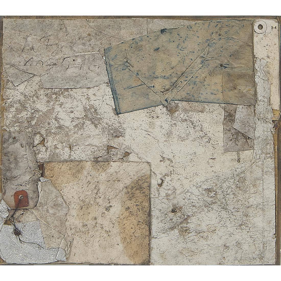 Robert Nickle, Untitled, 1978, collage: Robert Nickle (American, 1919-1980) Untitled, 1978 collage signed and dated verso with photograph 10 3/8" x 11 3/4"