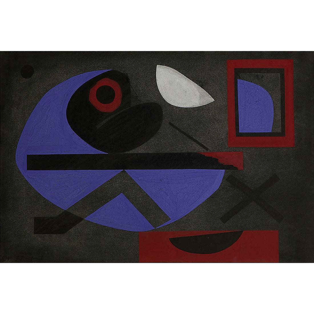 Carl Holty, Figural Abstraction, 1937 (1 of 2)