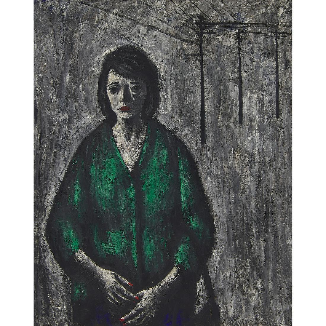 Xavier Bueno, Periferia, 1960, oil on canvas (1 of 2)