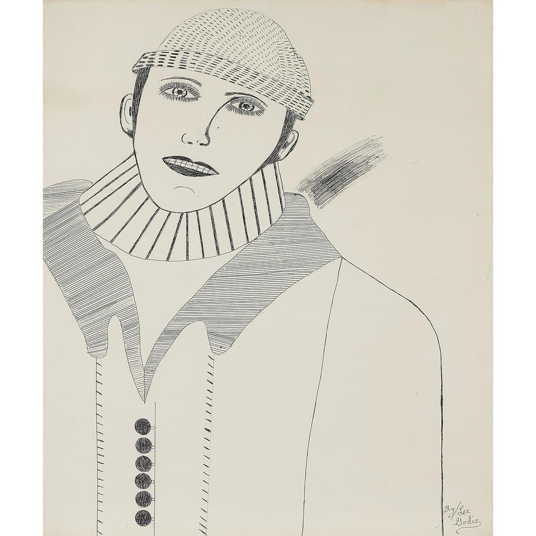 Lee Godie, A Singer (1 of 2)