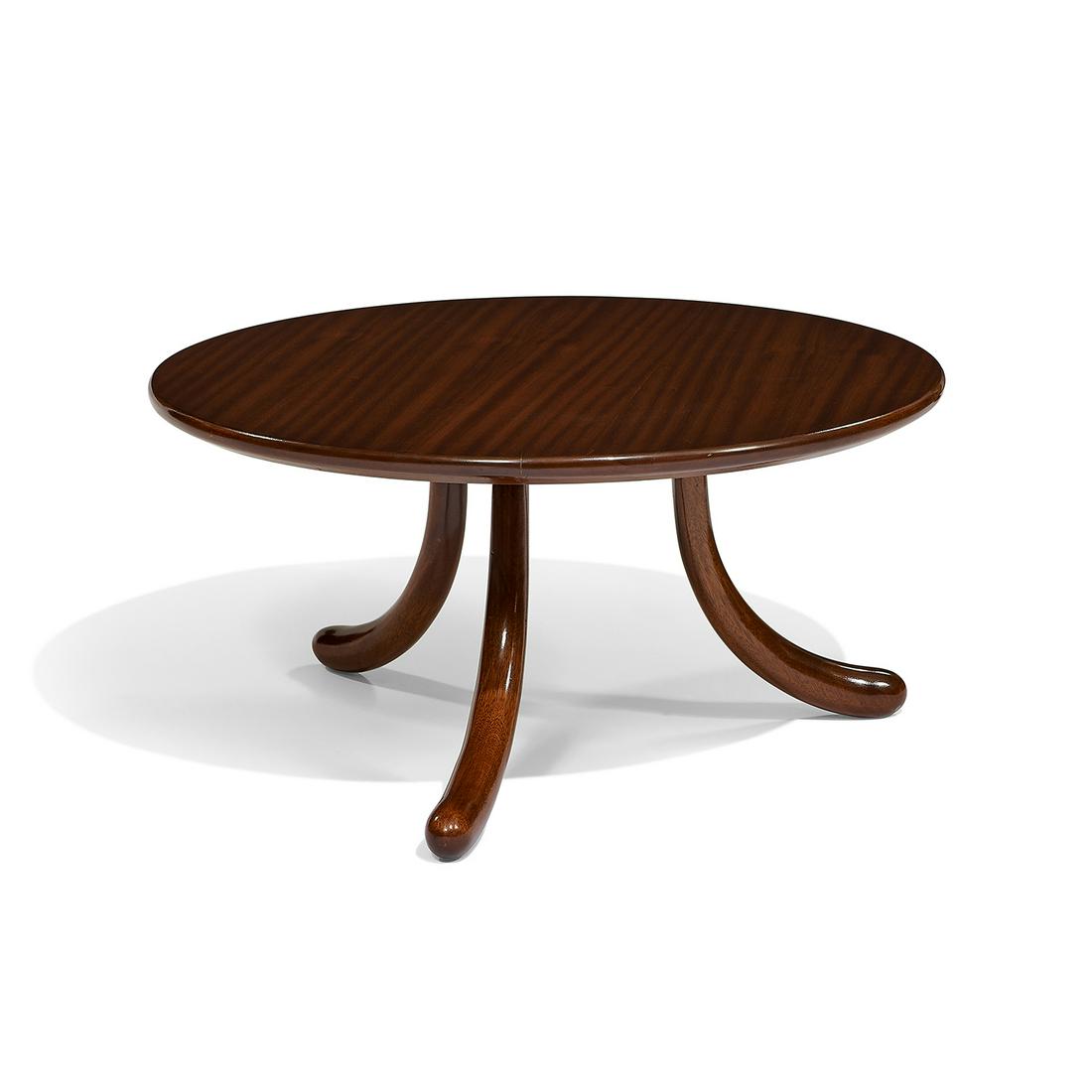 Modern sculptural tri-leg coffee table (1 of 1)