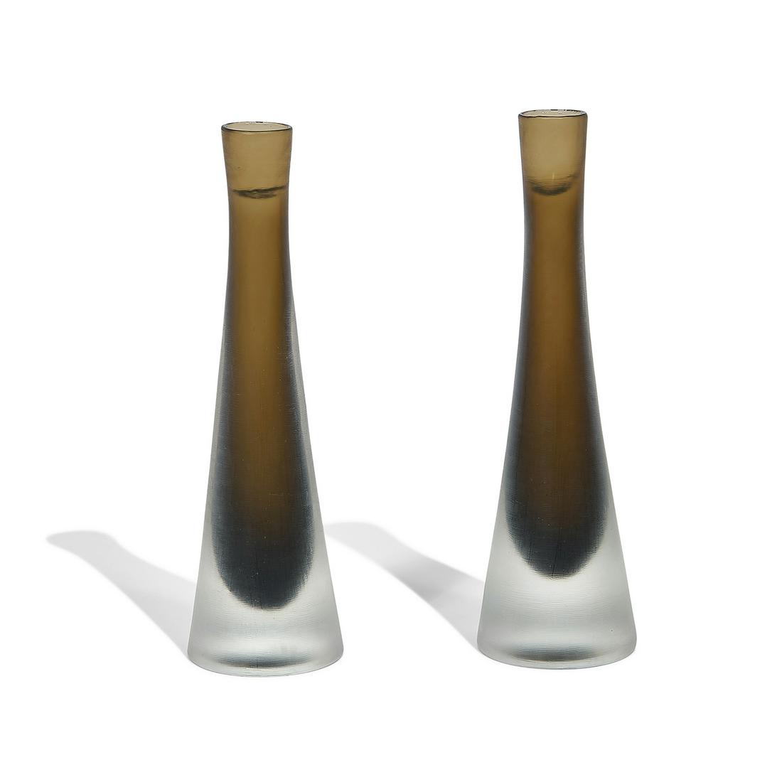 Afra & Tobia Scarpa for Venini candleholders, pr (1 of 3)