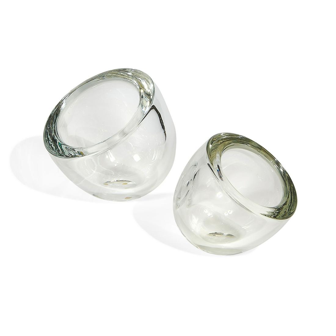 Alfredo Barbini bowls, pair (1 of 3)