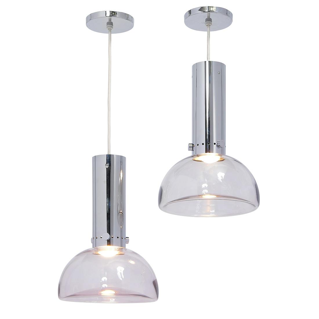 Herbert Proft pendant lights, pair (1 of 2)