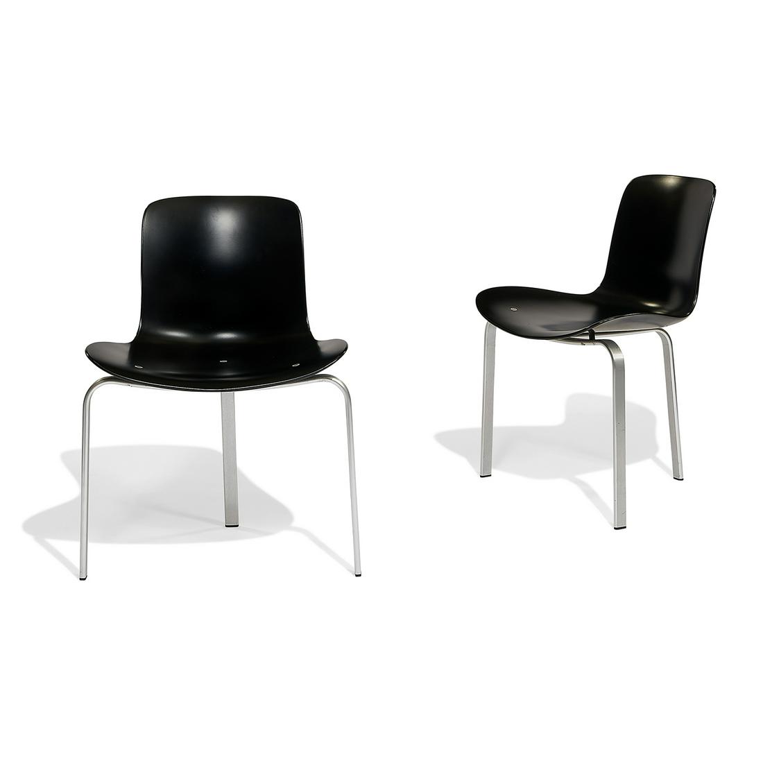 Poul Kjærholm for Fritz Hansen PK8 chairs, pair (1 of 1)