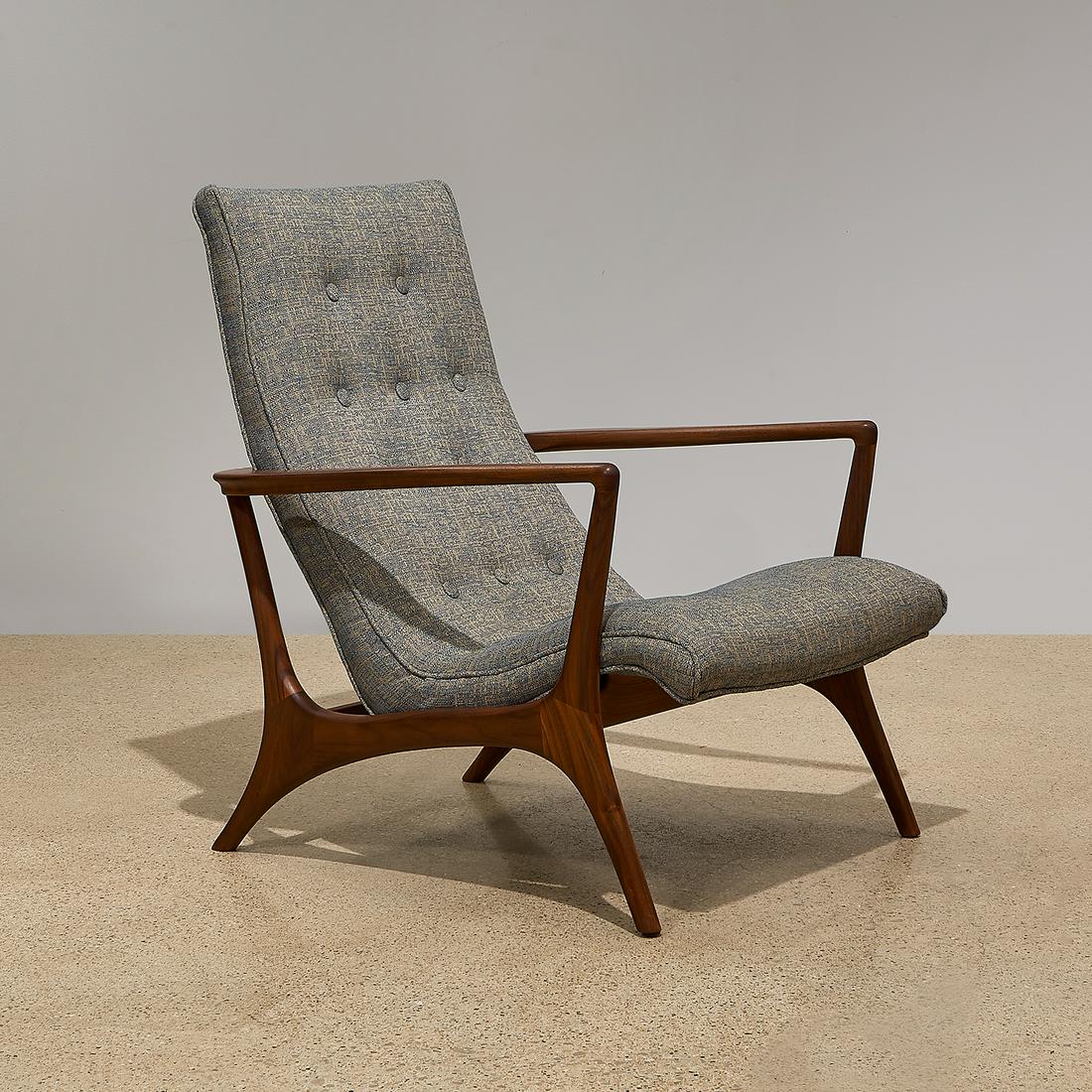 In the Style of Vladimir Kagan lounge chair (1 of 1)