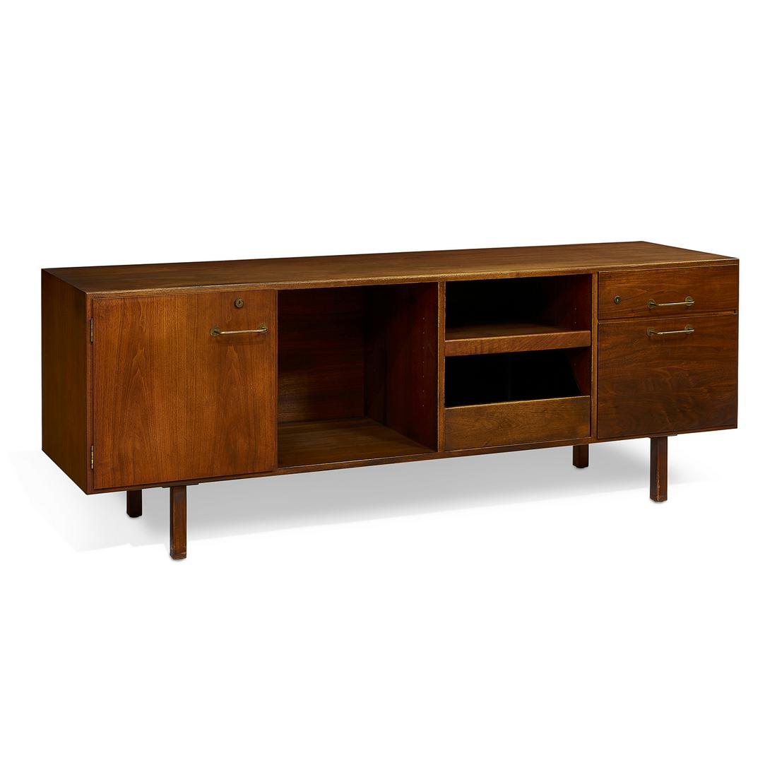 Jens Risom open storage credenza (1 of 1)