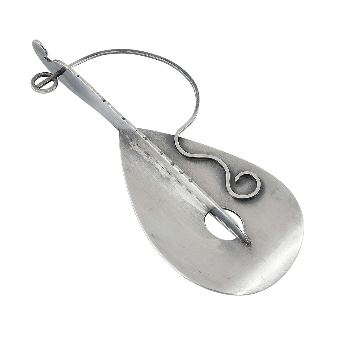 Paul Lobel guitar brooch 1 5/8"w x 1 1/2"h (1 of 3)