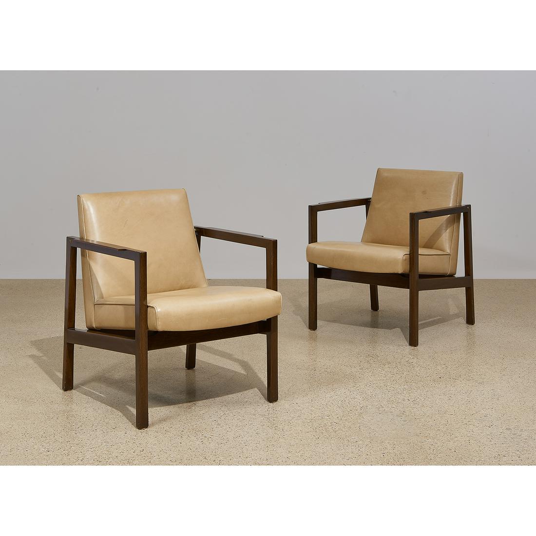 Edward Wormley for Dunbar lounge chairs, pair (1 of 1)