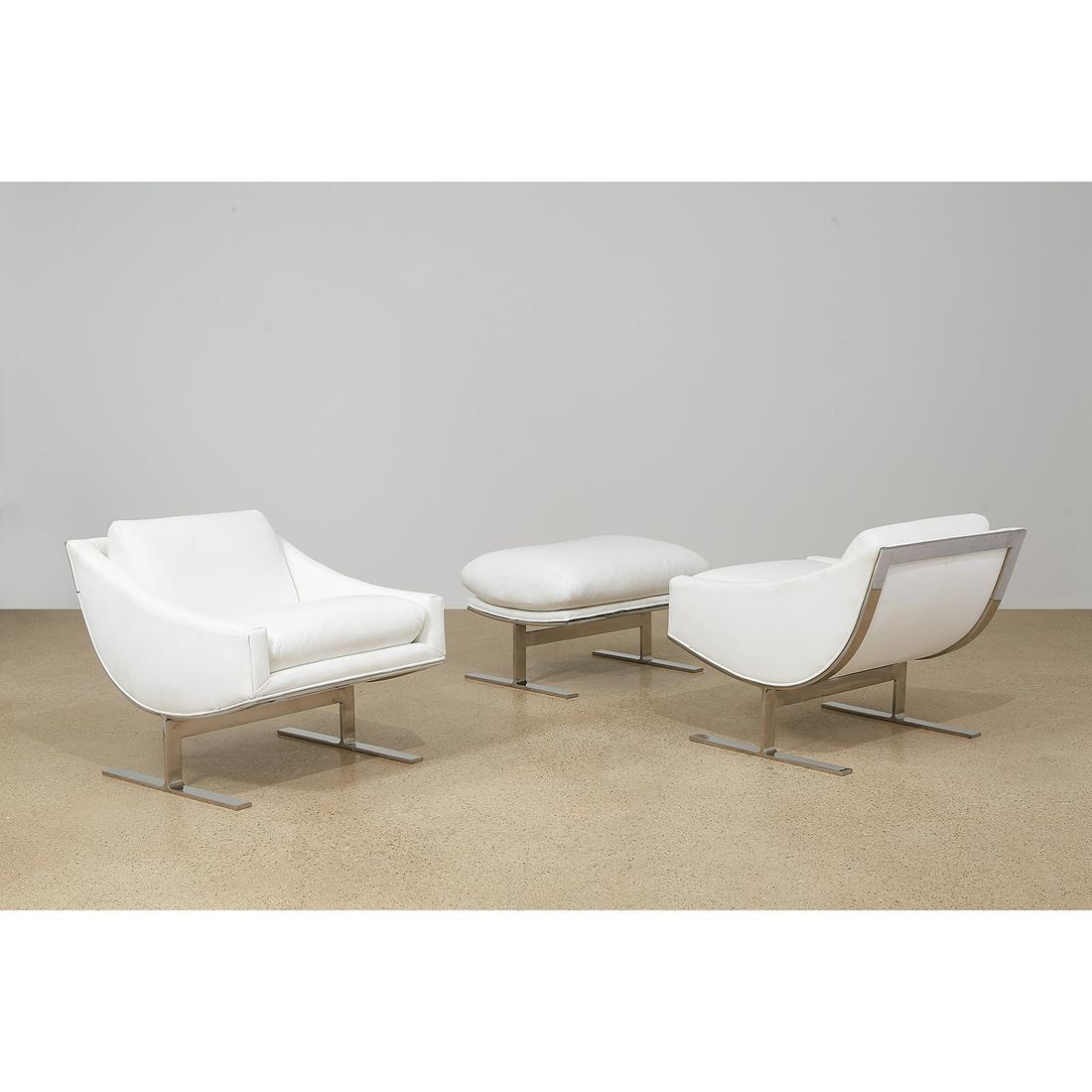 Kipp Stewart for Directional Arc lounge chairs &… (1 of 1)
