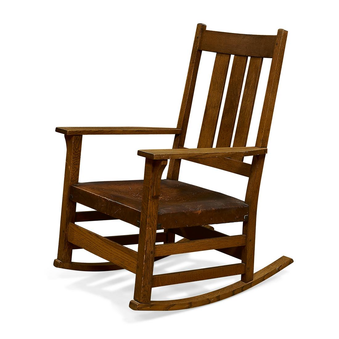 Gustav Stickley rocker, #365 (1 of 1)
