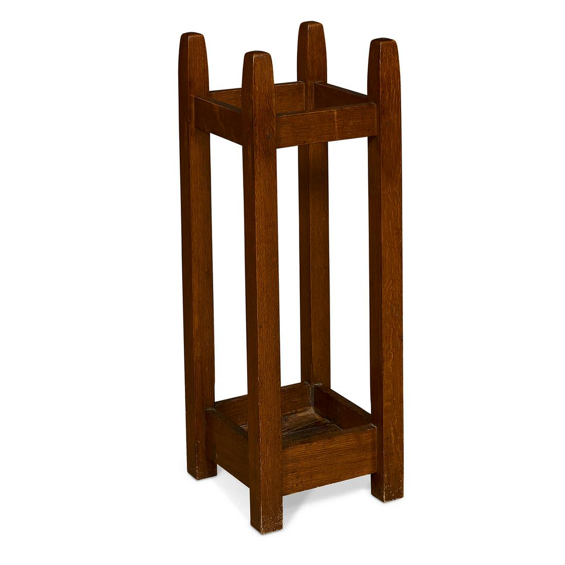Gustav Stickley umbrella stand, #54 (1 of 1)