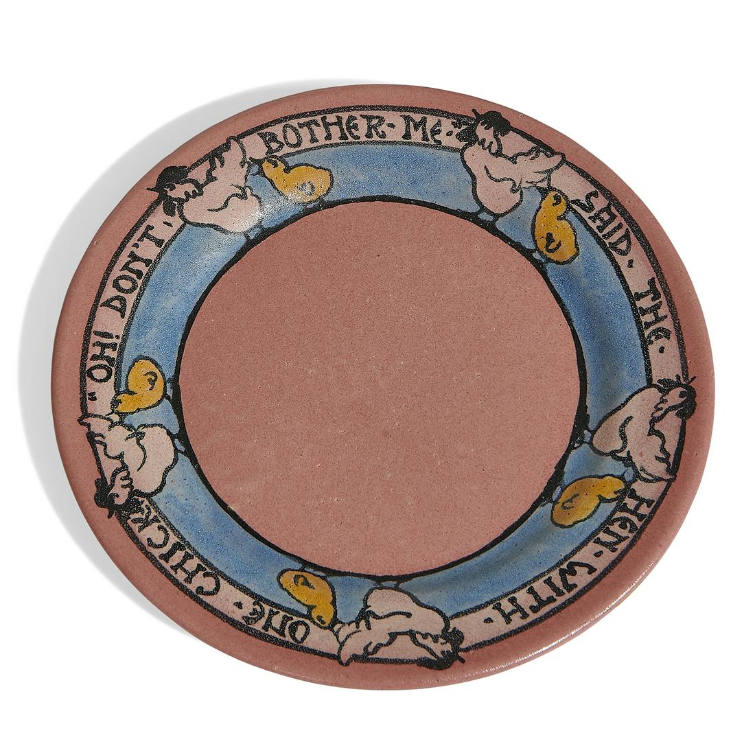 Lili Shapiro for Paul Revere Pottery plate (1 of 3)