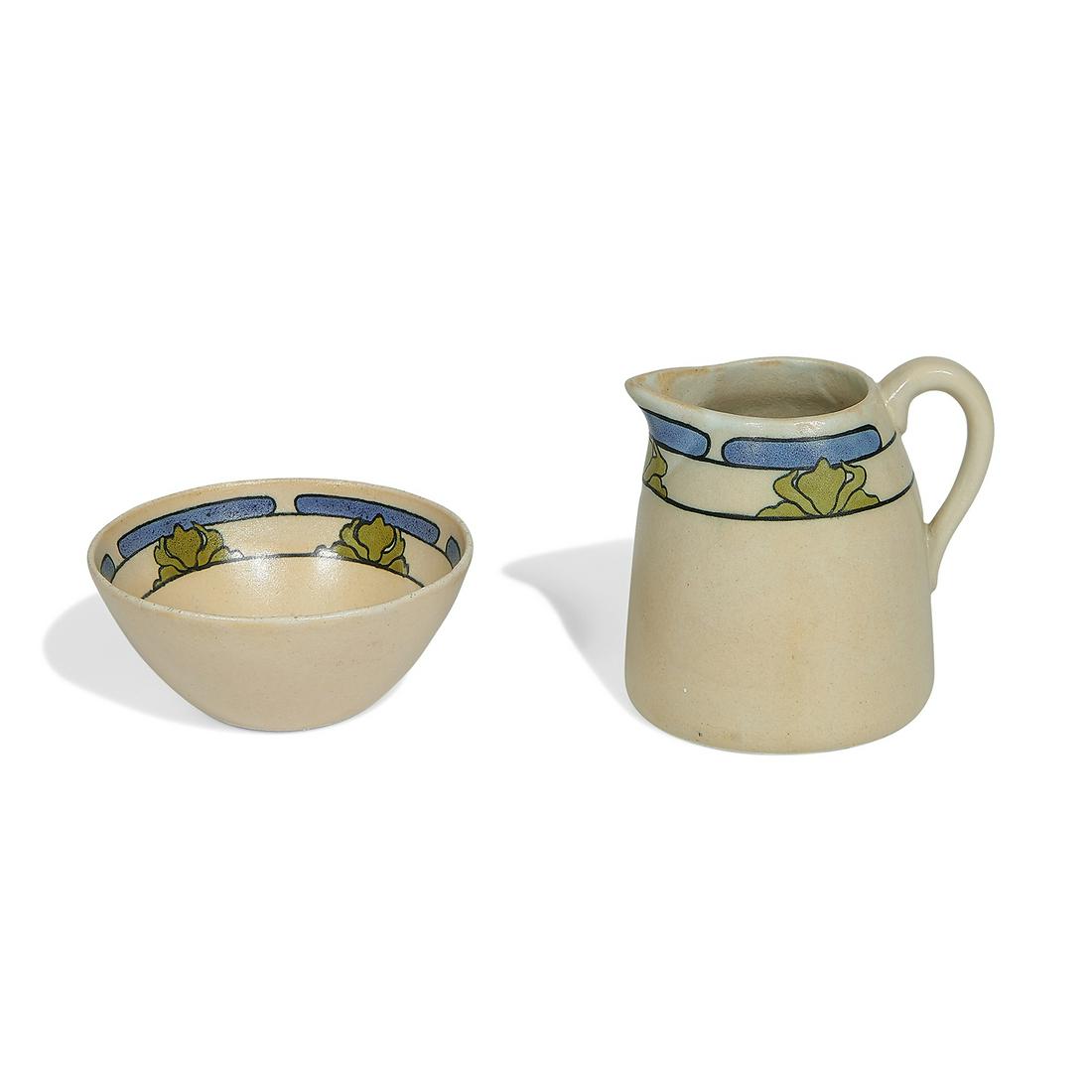 Saturday Evening Girls Cabbage creamer and bowl (1 of 2)