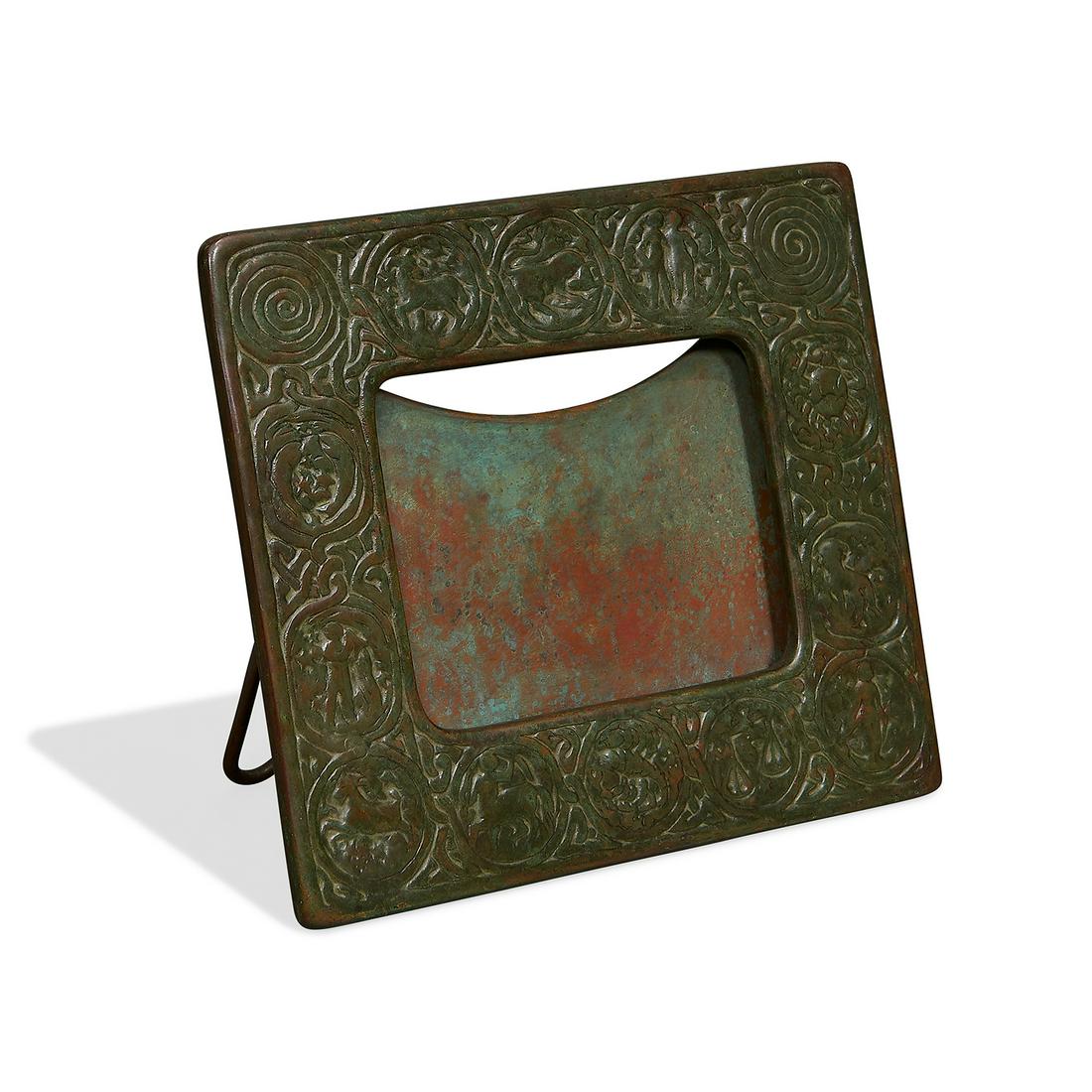 Tiffany Studios Zodiac calendar frame, #943 (1 of 3)