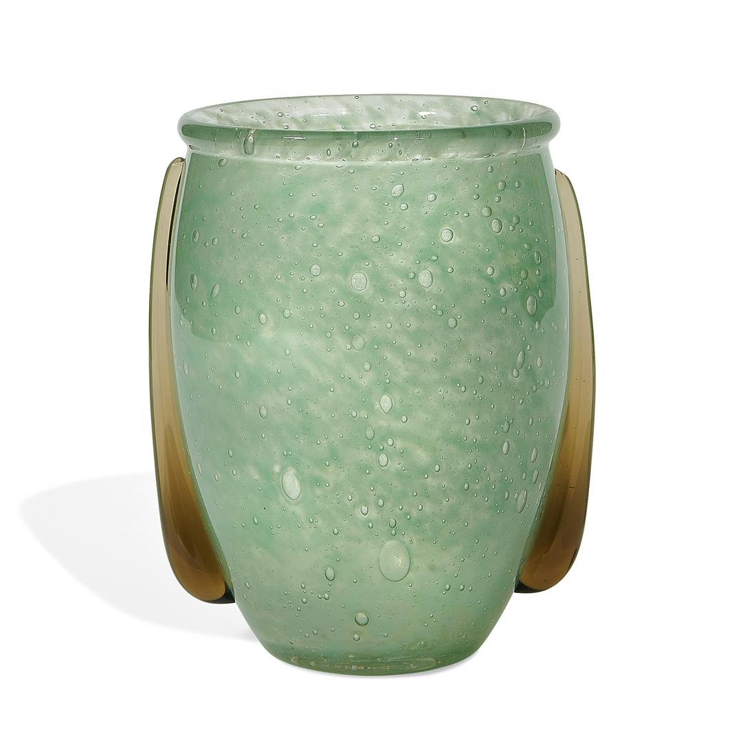 Charles Schneider (1881-1953) Cluthra vase (1 of 3)