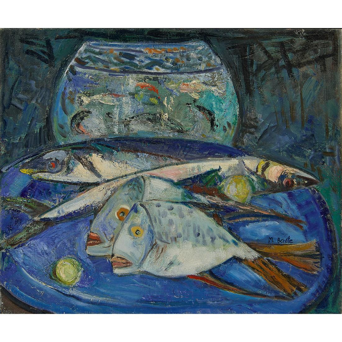 Michael Baxte, Still Life with Fish #278 (1 of 1)