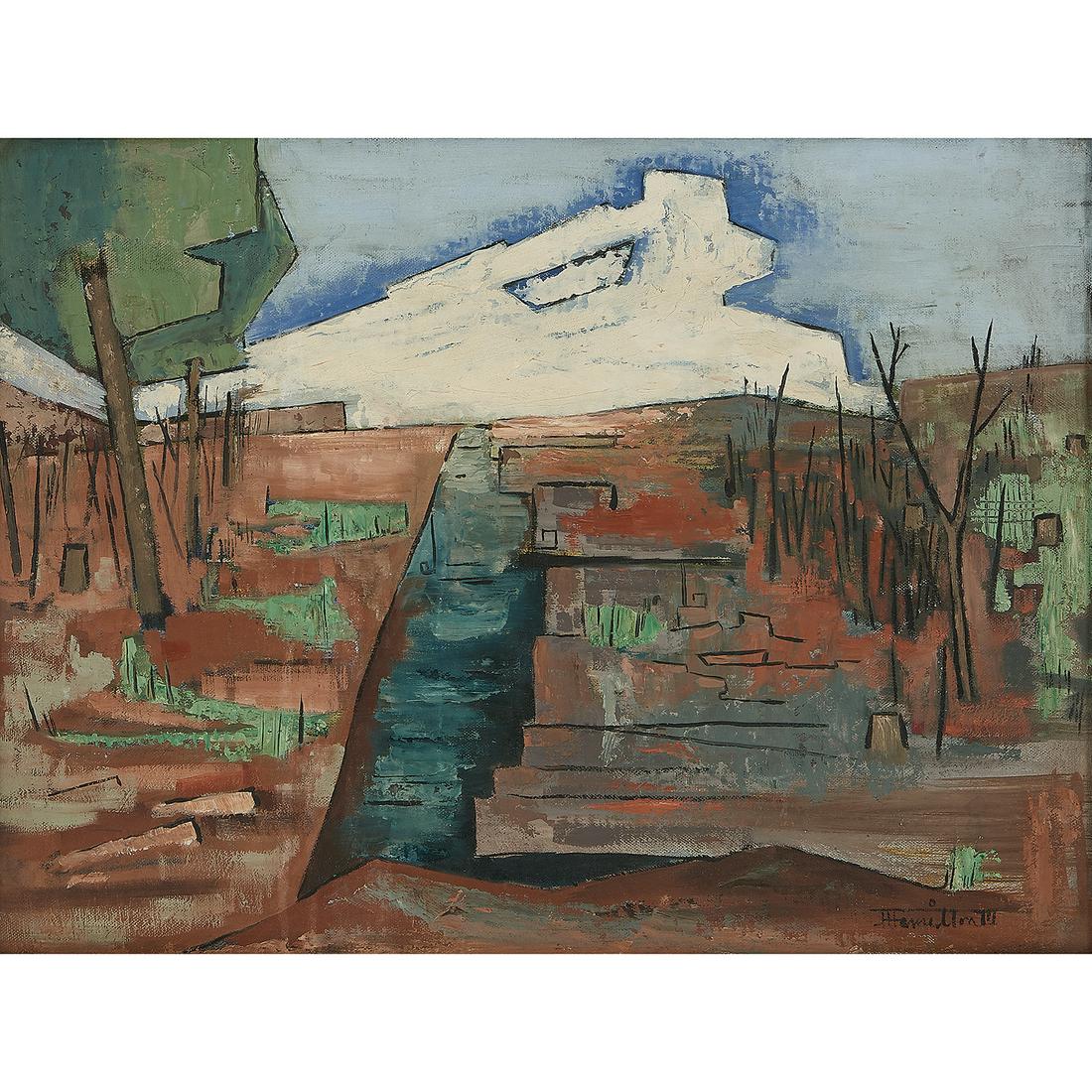 James A. Hamilton III, Abstracted Landscape (1 of 2)