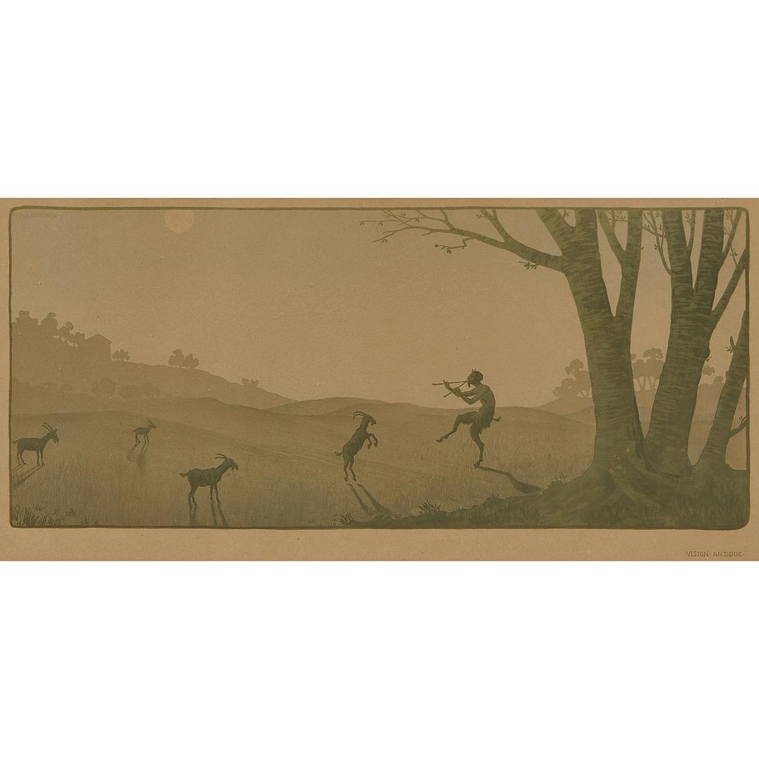 Paul Berthon, Vision Antique and... (two works) (1 of 4)