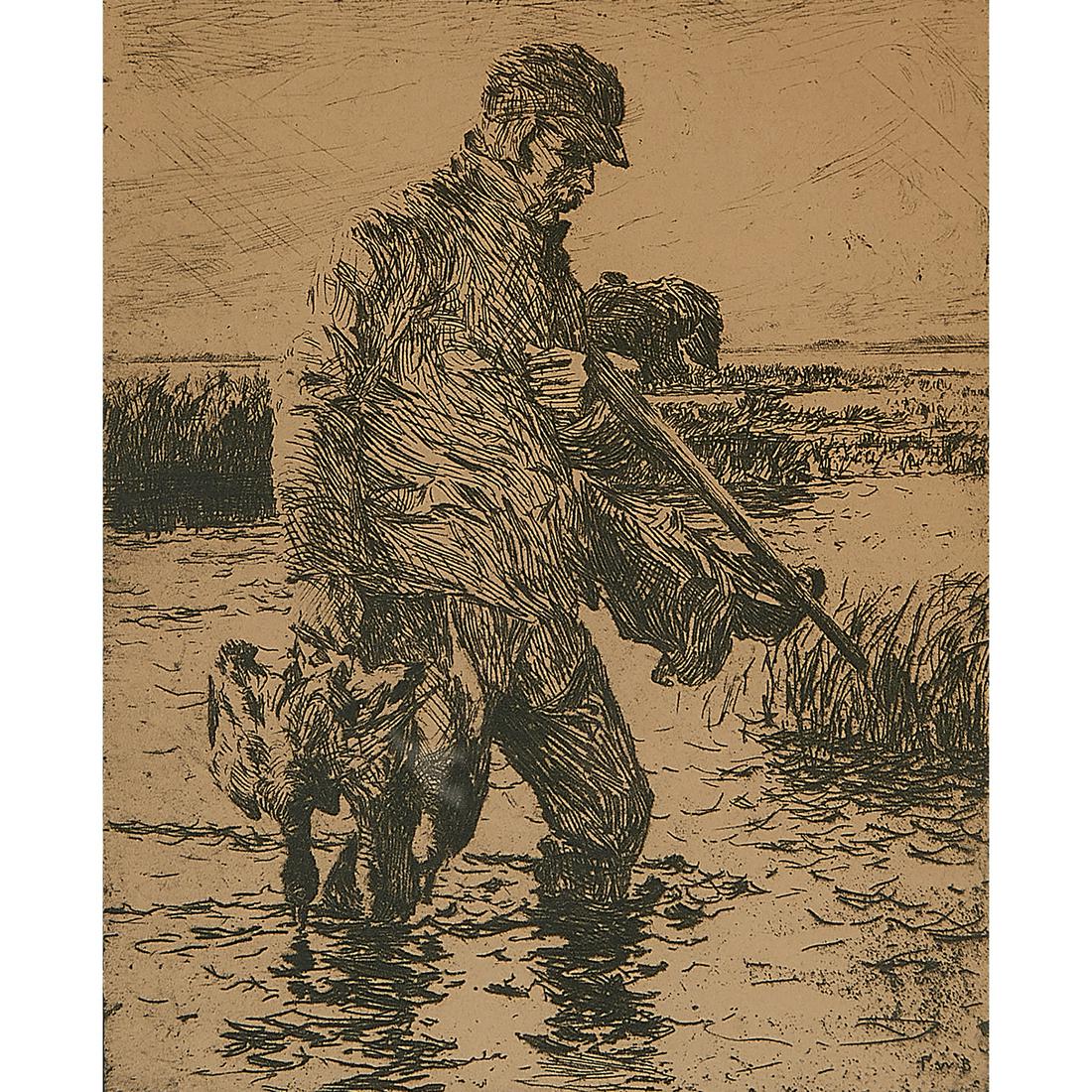 Frank Weston Benson, The Gunner, 1915 (1 of 2)