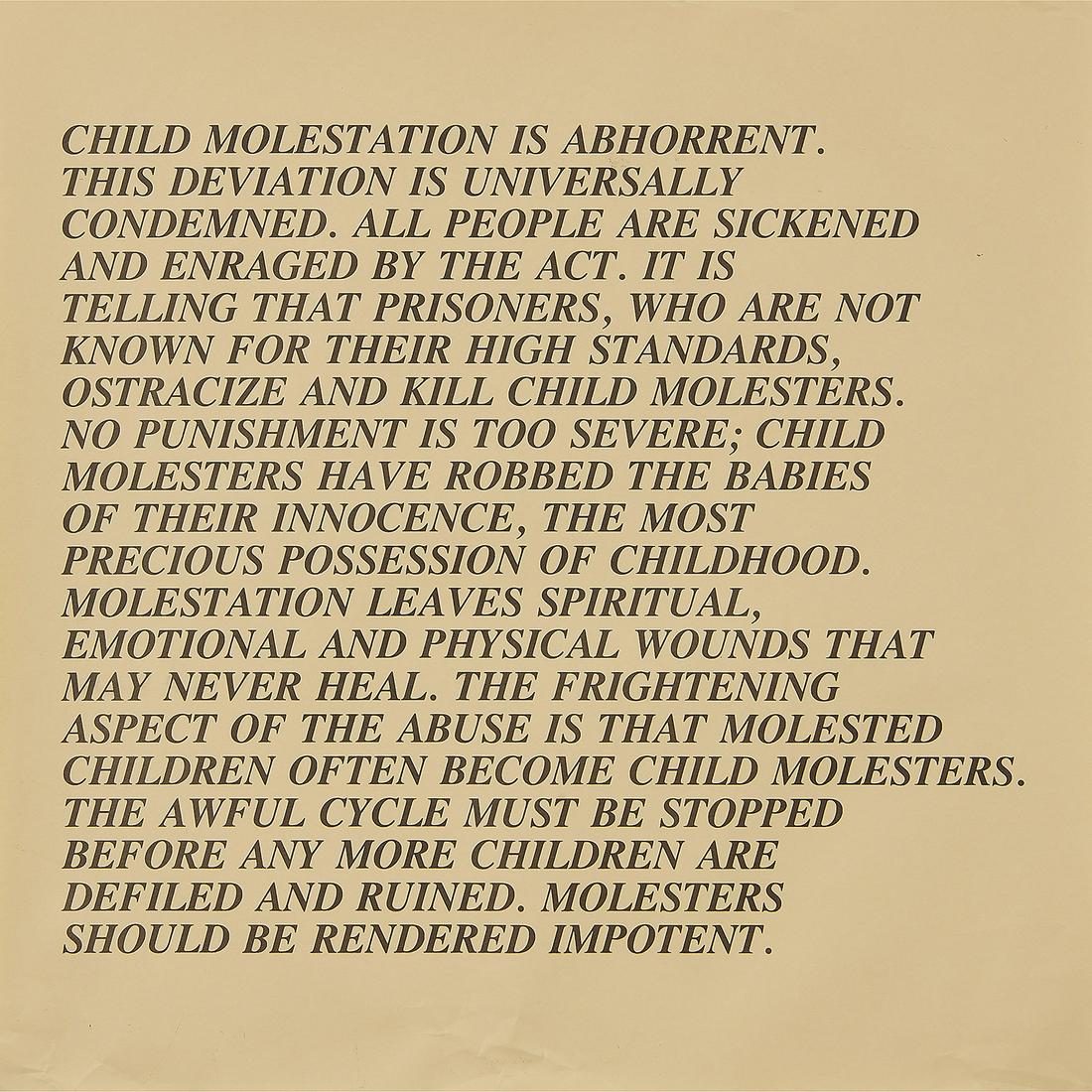 Jenny Holzer, Inflammatory Essays (1 of 1)