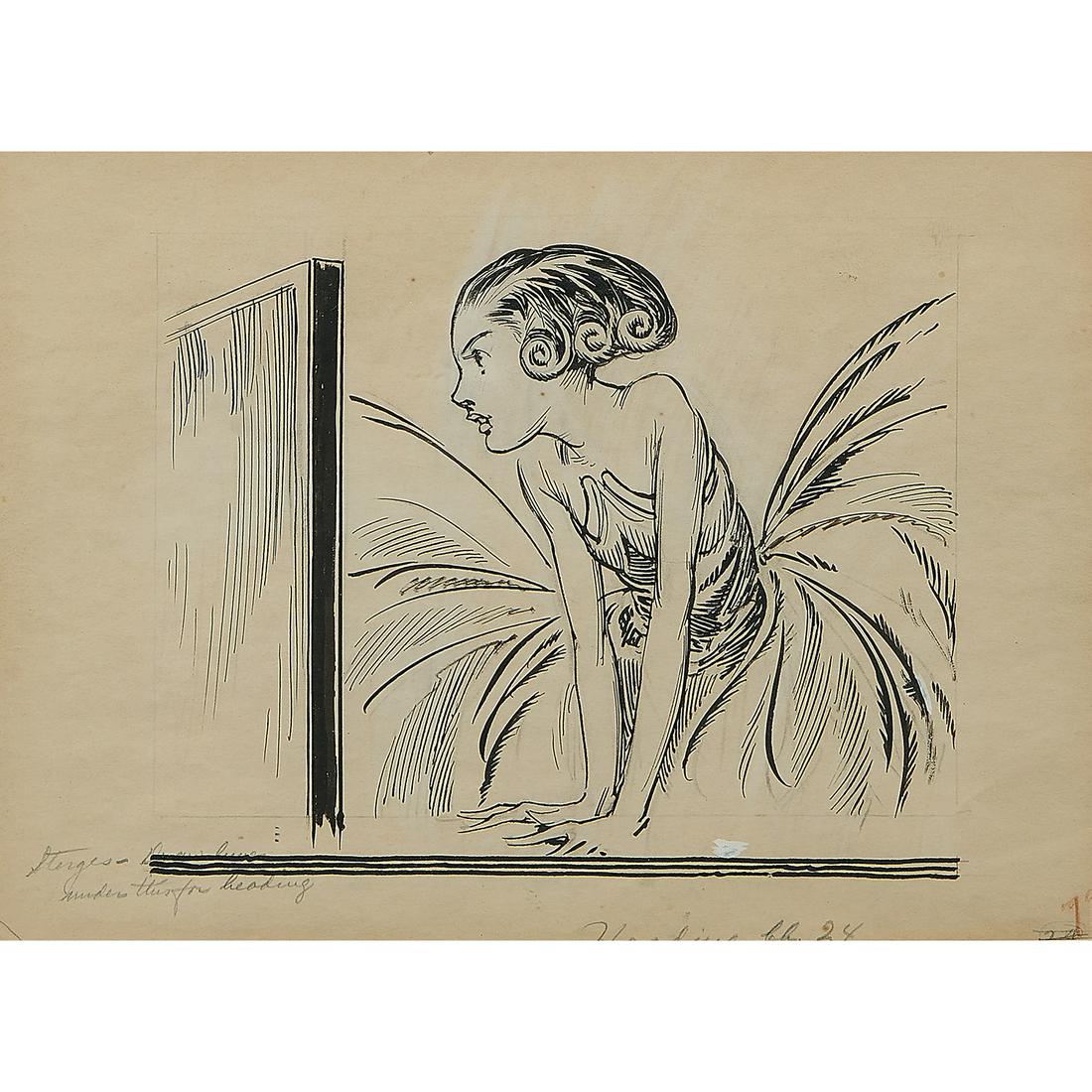 John R. Neill, Every mirror showed her… (1 of 2)