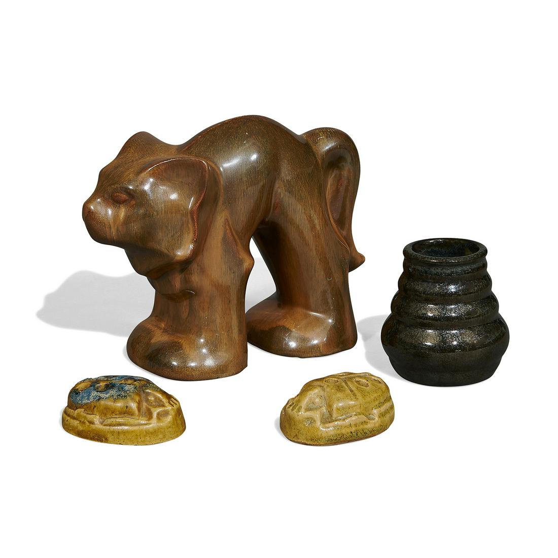 Fulper Pottery Co. group of four (1 of 2)