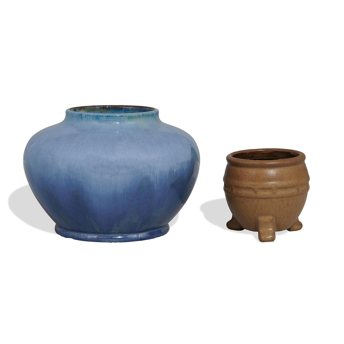 Fulper Pottery Co. vases, two: #58 and #60 (1 of 2)