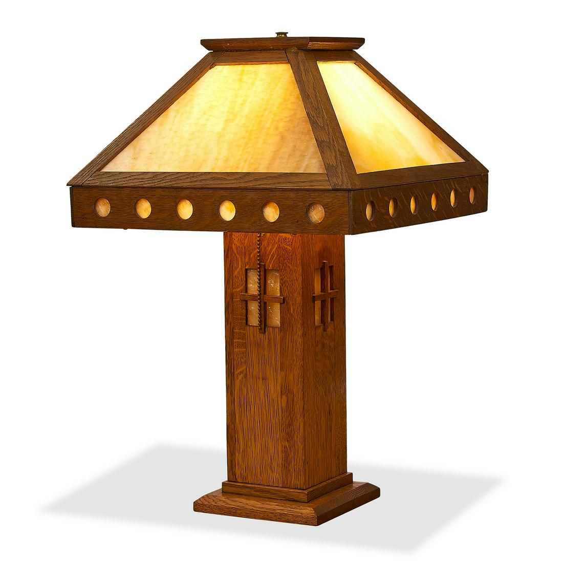 Arts & Crafts table lamp (1 of 2)