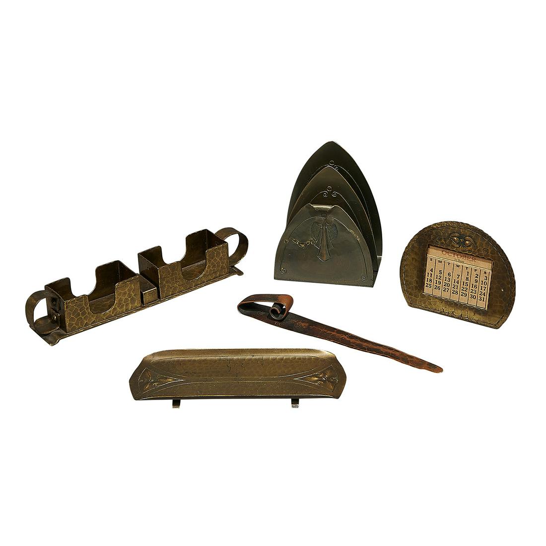 The Roycrofters group of desk articles (1 of 2)