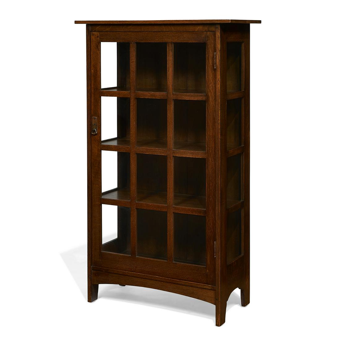 L. & J.G. Stickley china cabinet (1 of 1)
