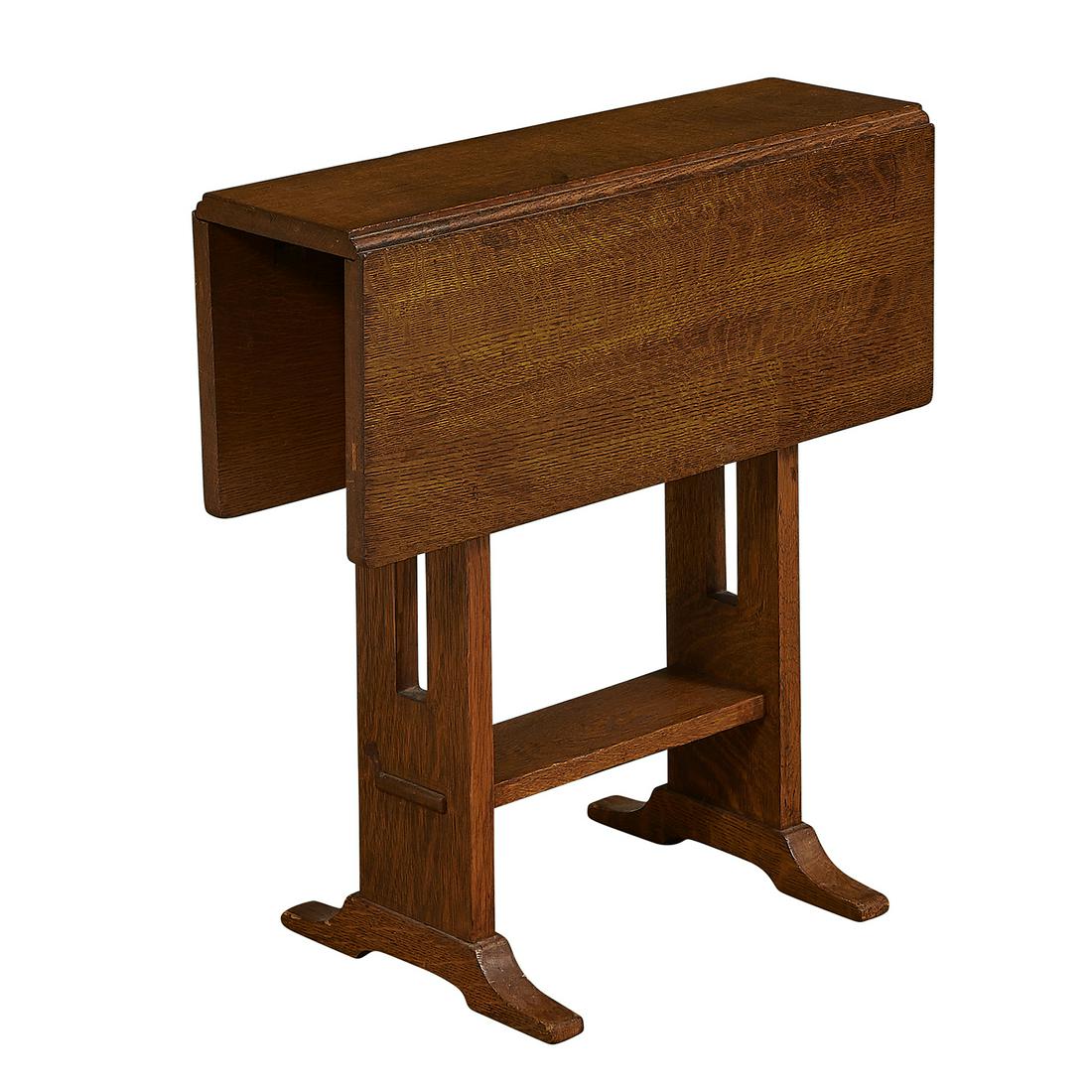 L. & J.G. Stickley drop-leaf table, #509 (1 of 2)