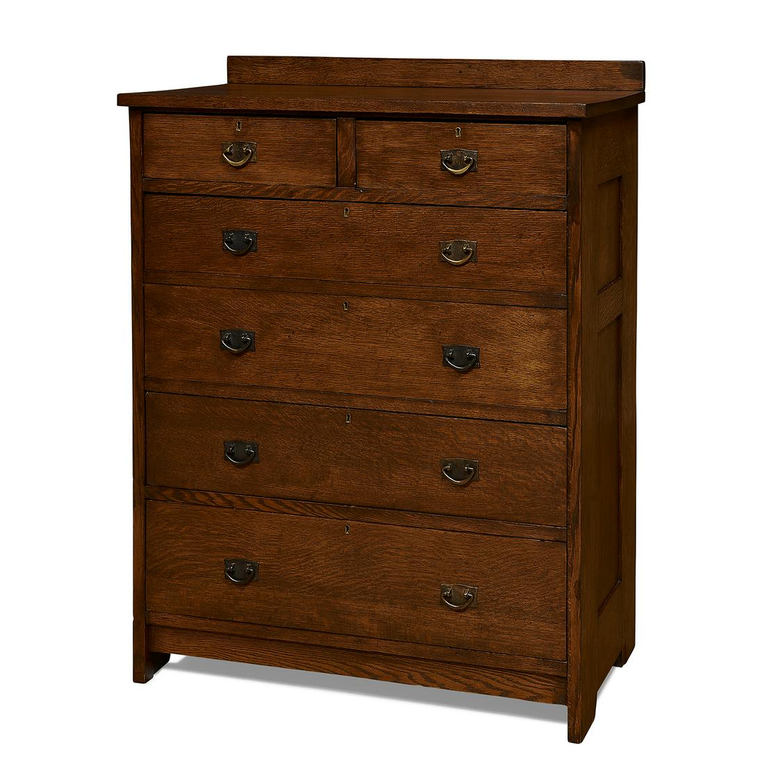 Arts & Crafts chest of drawers (1 of 1)