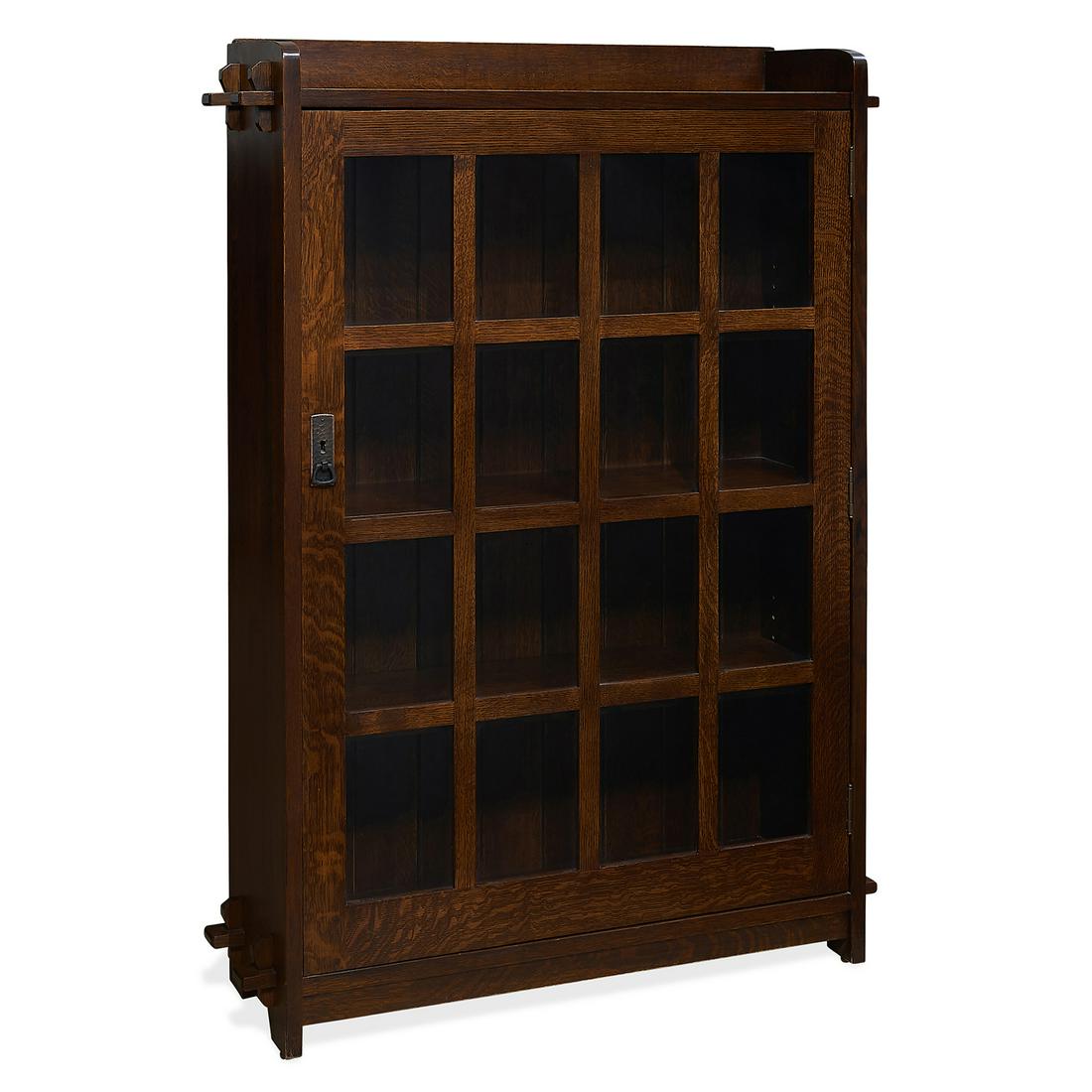 Stickley-Audi single-door bookcase (1 of 1)