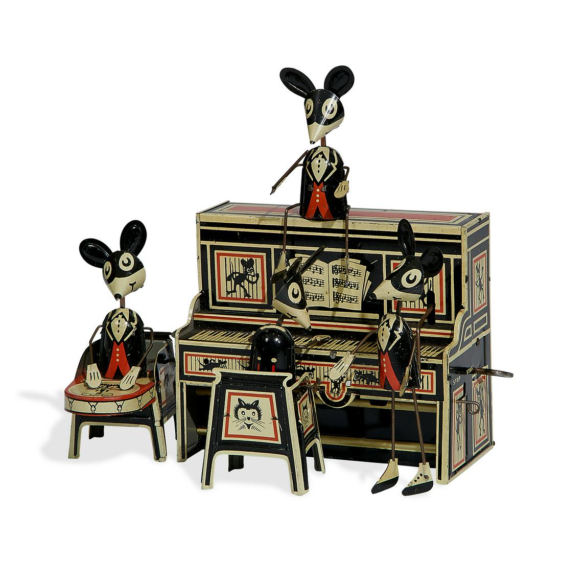 Louis Marx & Co. Merrymakers Mouse Band Piano
