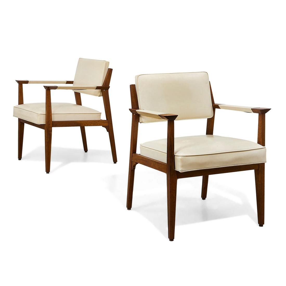 Stow Davis armchairs, pair (1 of 1)