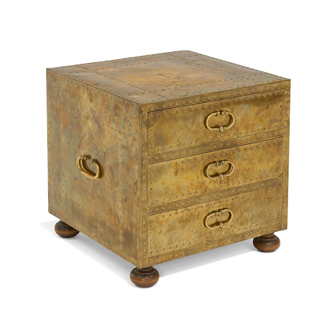 Sarreid Ltd. three-drawer end table (1 of 1)