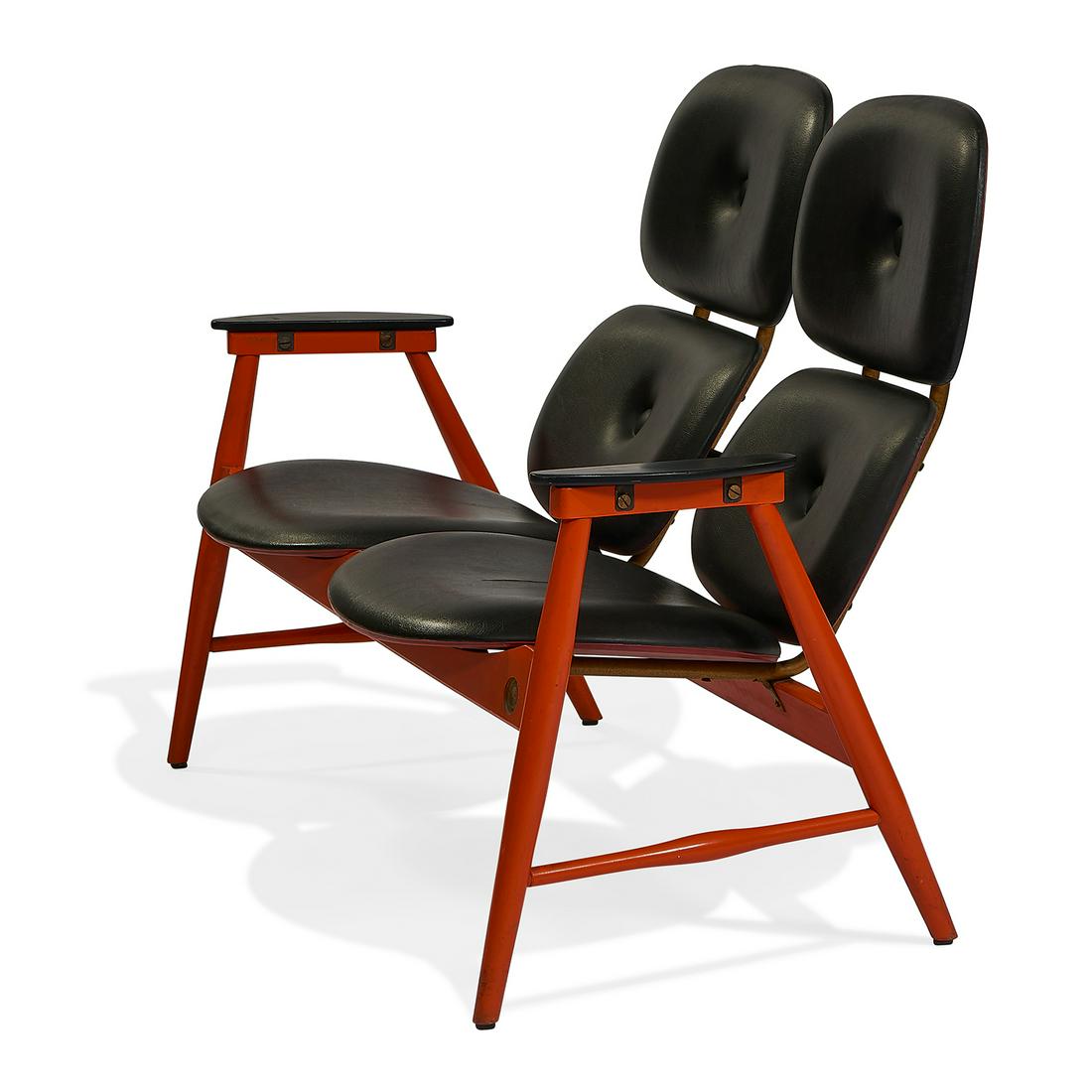 Marco Zanuso for Poltronova settee (1 of 4)