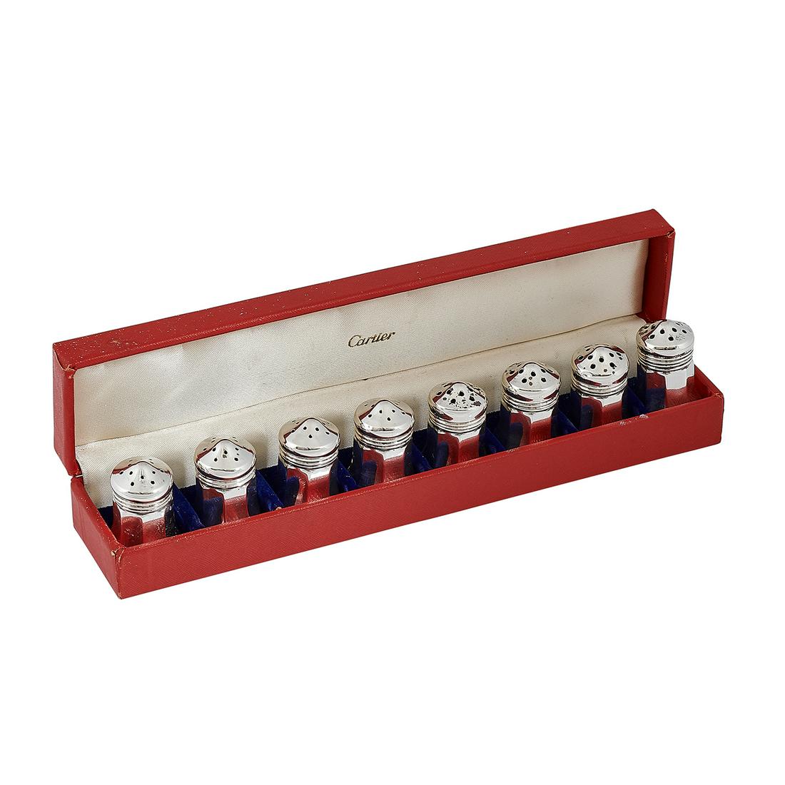 Cartier salt & pepper casters, set of eight (1 of 4)