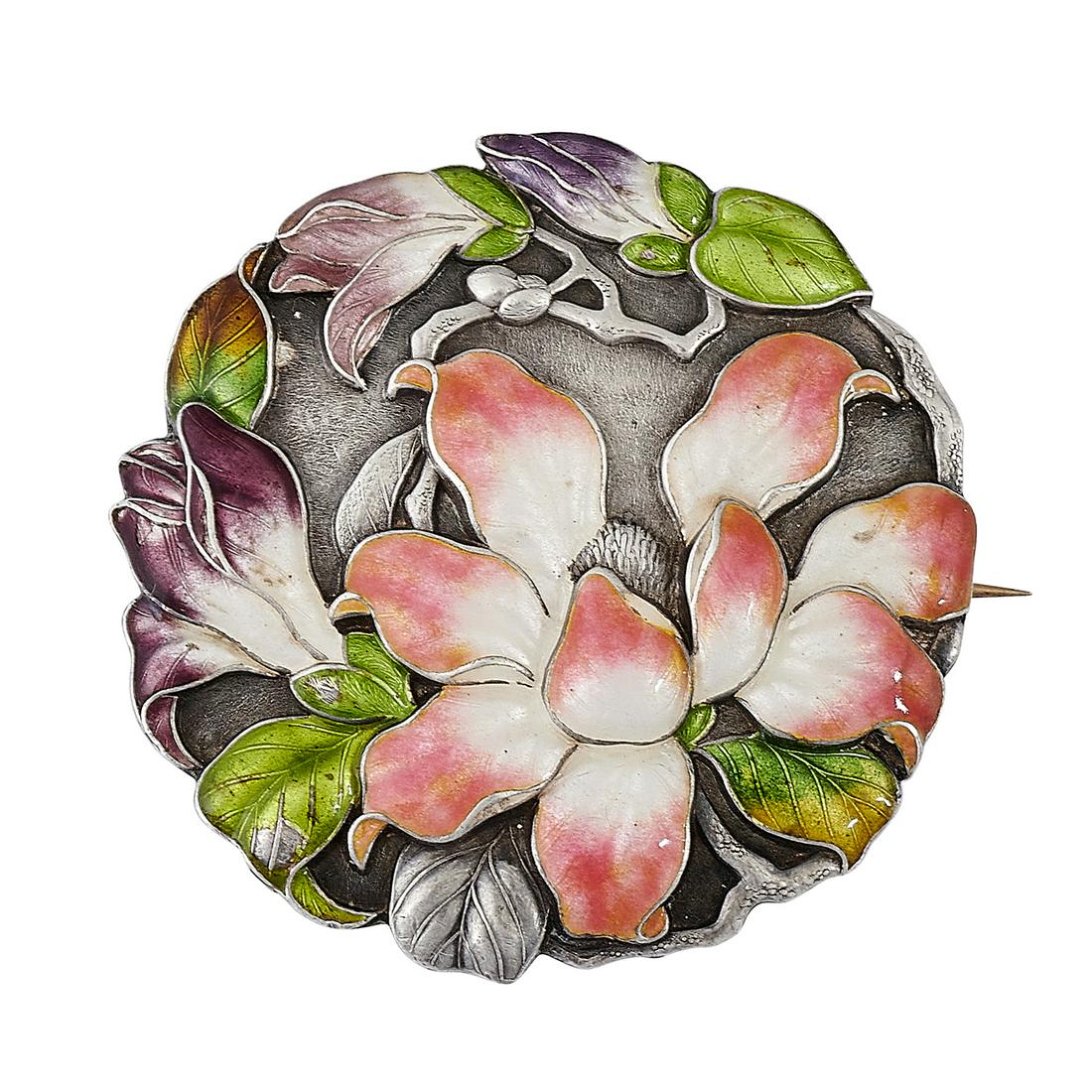 Sanju Saku round brooch (1 of 2)