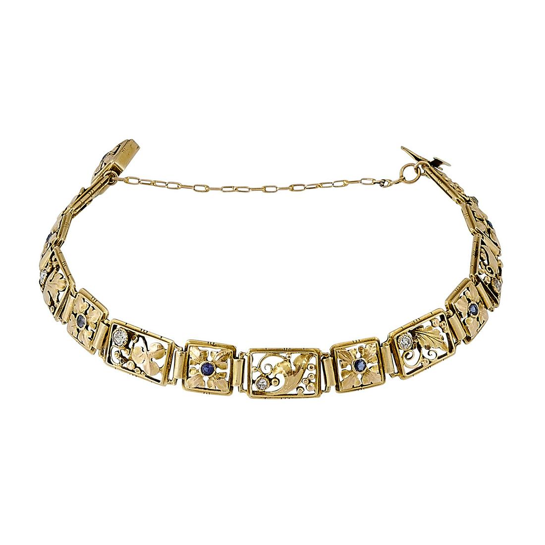 Attributed to Edward Everett Oakes bracelet (1 of 2)